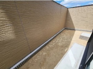 川西市鴬台、新築一戸建てのバルコニー画像です