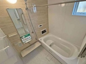 川西市緑台、新築一戸建ての風呂画像です