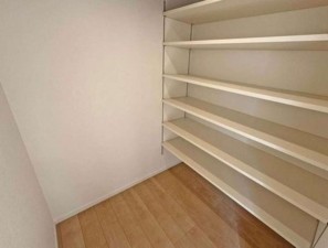 川西市緑台、新築一戸建ての収納画像です