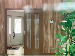 川西市錦松台、中古一戸建ての玄関画像です