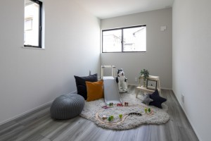 川西市緑台、新築一戸建ての寝室画像です