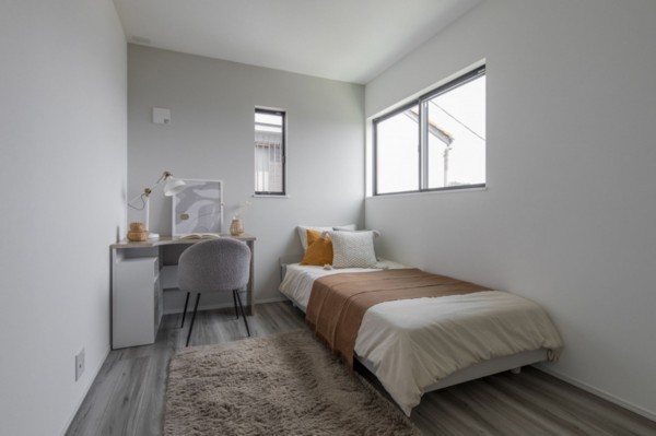 川西市緑台、新築一戸建ての寝室画像です