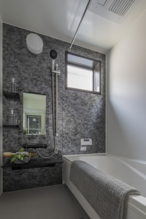 川西市緑台、新築一戸建ての風呂画像です