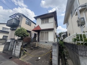 川西市東多田、中古一戸建ての外観画像です