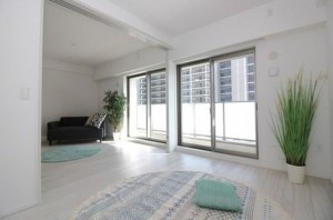 川西市東多田、マンションの居間画像です