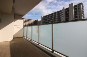 川西市東多田、マンションのバルコニー画像です