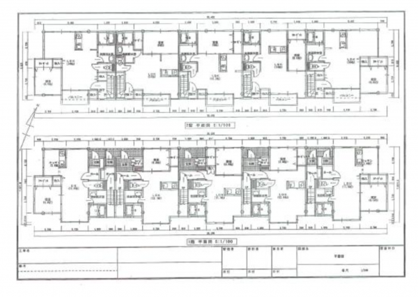 川西市丸の内町、収益物件/マンションの間取り画像です