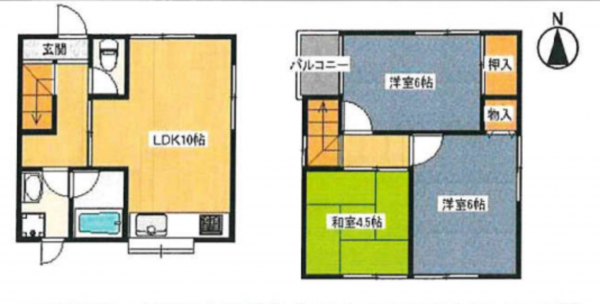 川西市美園町、収益物件/その他の間取り画像です