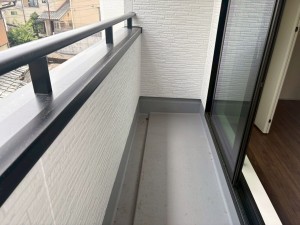 川西市西多田、新築一戸建てのバルコニー画像です