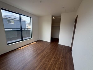 川西市西多田、新築一戸建ての寝室画像です
