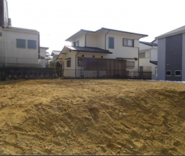 川西市水明台、土地の画像です