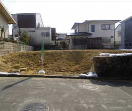川西市水明台、土地の画像です