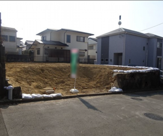川西市水明台、土地の画像です