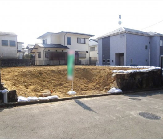 川西市水明台、土地の画像です