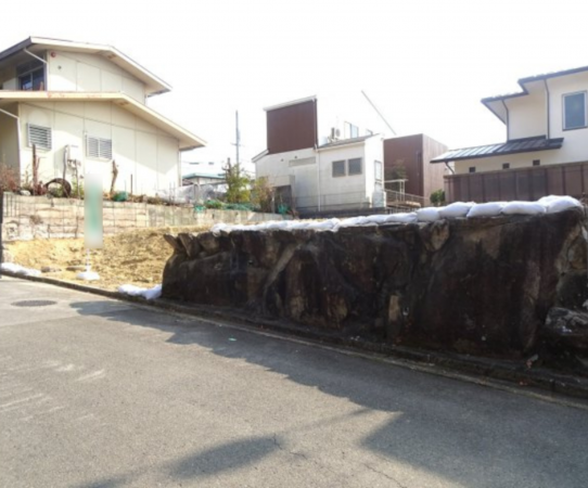 川西市水明台、土地の画像です