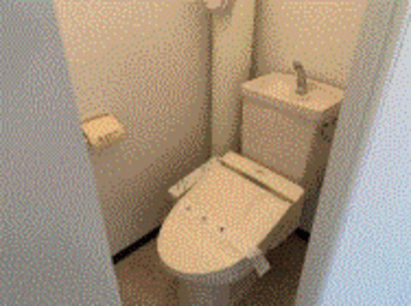 川西市清和台、マンションのトイレ画像です