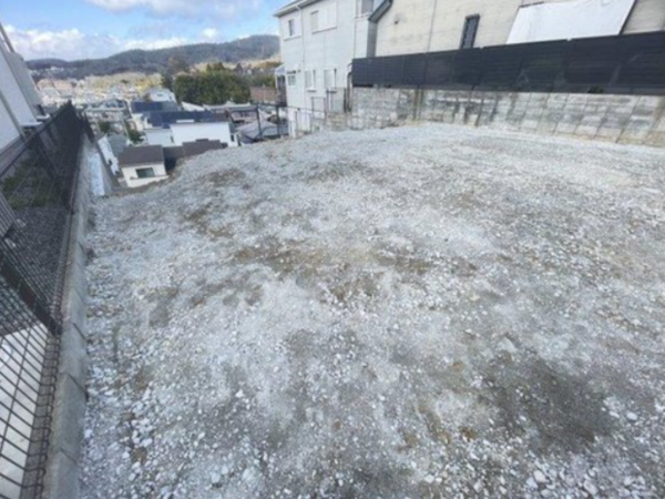 川西市鼓が滝、土地の画像です