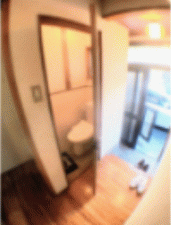 川西市久代、土地のトイレ画像です