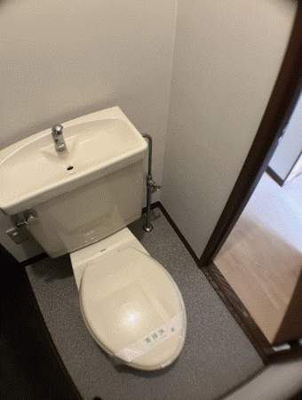川西市霞ケ丘、土地のトイレ画像です