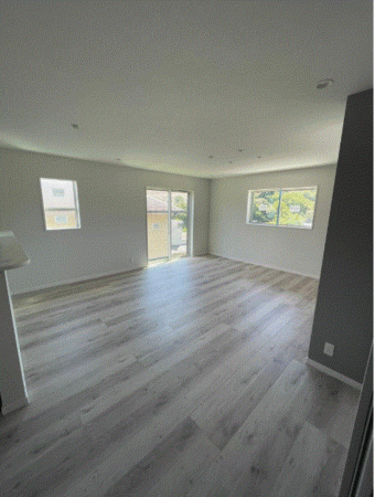 川西市鼓が滝、新築一戸建ての居間画像です