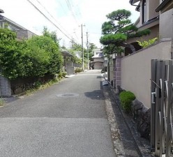 川西市向陽台、土地の画像です