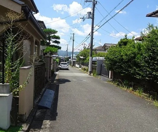 川西市向陽台、土地の画像です