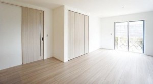 川西市大和、新築一戸建ての居間画像です