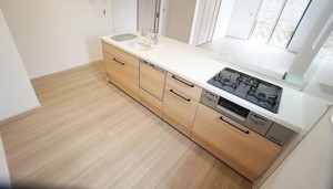 川西市大和、新築一戸建てのキッチン画像です