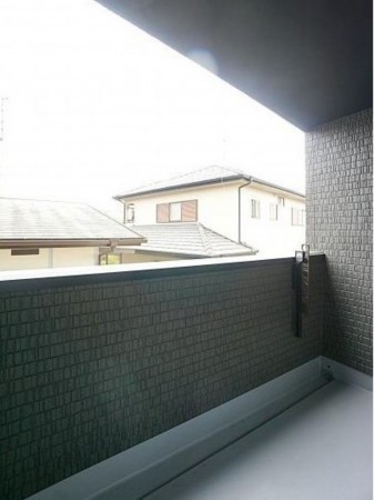 川西市大和、新築一戸建てのバルコニー画像です