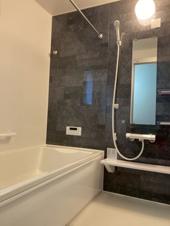 川西市大和、新築一戸建ての風呂画像です