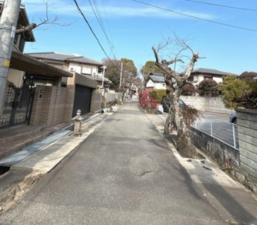 川西市小戸、土地の画像です