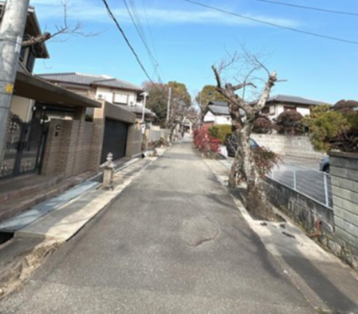 川西市小戸、土地の画像です