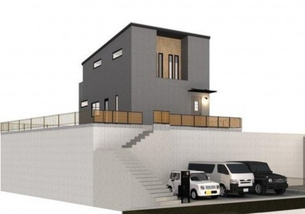 川西市松が丘町、土地の建築プラン例画像です