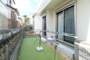 川西市清和台、中古一戸建てのバルコニー画像です