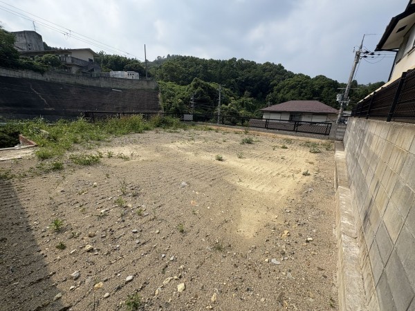 川西市湯山台、土地の外観画像です