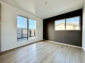 川西市緑台、新築一戸建ての寝室画像です