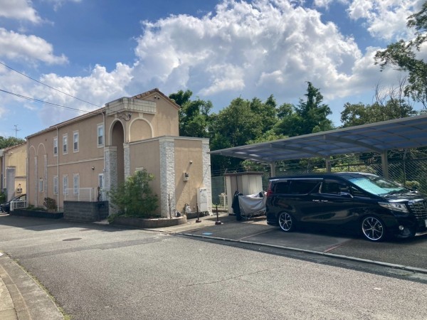 川西市清和台、中古一戸建ての外観画像です