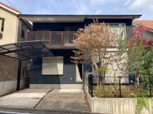 川西市清和台、中古一戸建ての外観画像です