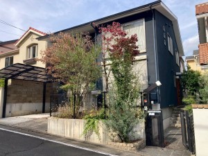 川西市清和台、中古一戸建ての外観画像です