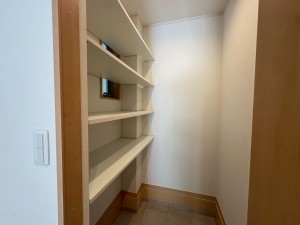 川西市丸の内町、新築一戸建ての収納画像です