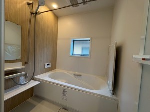 川西市丸の内町、新築一戸建ての風呂画像です