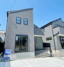 川西市清和台、新築一戸建ての外観画像です