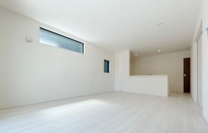 川西市清和台、新築一戸建ての居間画像です