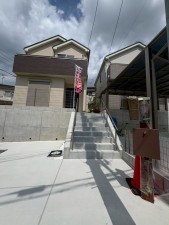 川西市鼓が滝、新築一戸建ての外観画像です