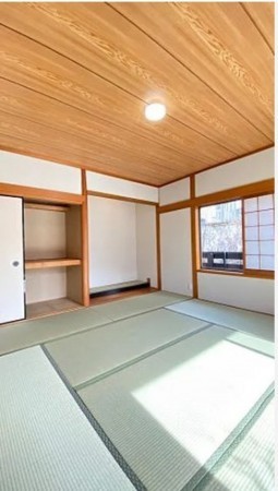川西市丸山台、中古一戸建ての寝室画像です