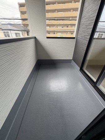 川西市小戸、新築一戸建てのバルコニー画像です