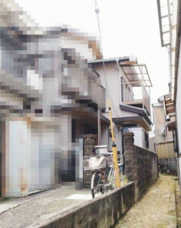 川西市南花屋敷、中古一戸建ての外観画像です