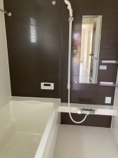 川西市笹部、新築一戸建ての風呂画像です