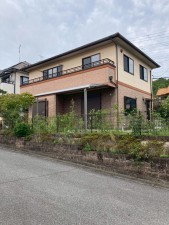 川西市けやき坂、中古一戸建ての外観画像です