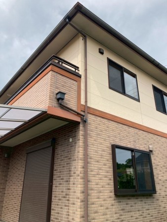 川西市けやき坂、中古一戸建ての外観画像です